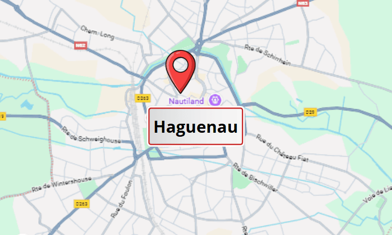 Carte de Haguenau